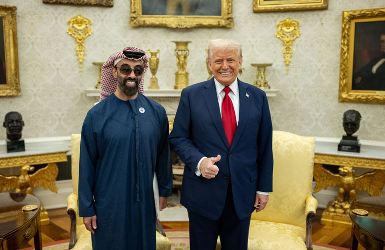 طحنون بن زايد يختتم زيارته الرسمية لواشنطن 