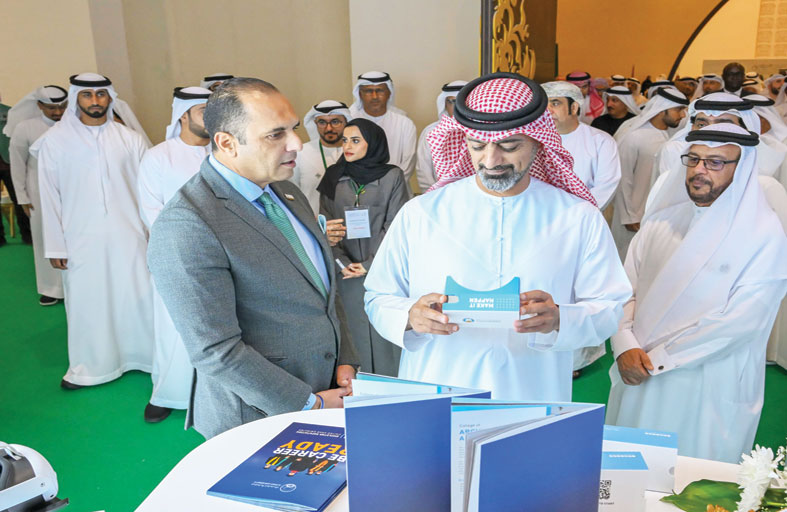 عمار بن حميد يفتتح معرض عجمان الدولي للتعليم والتدريب في دورته الـ12