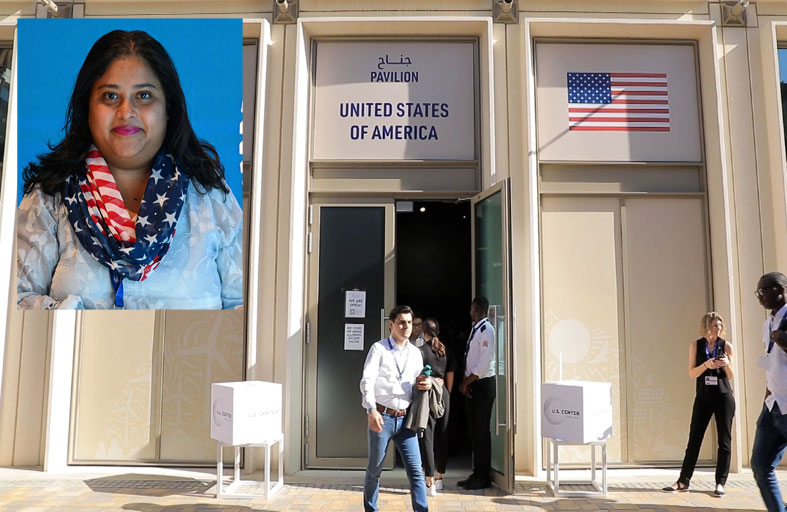 جناح الولايات المتحدة في COP28 .. يعكس برنامج الموضوعات المتخصصة لرئاسة المؤتمر بفاعلية