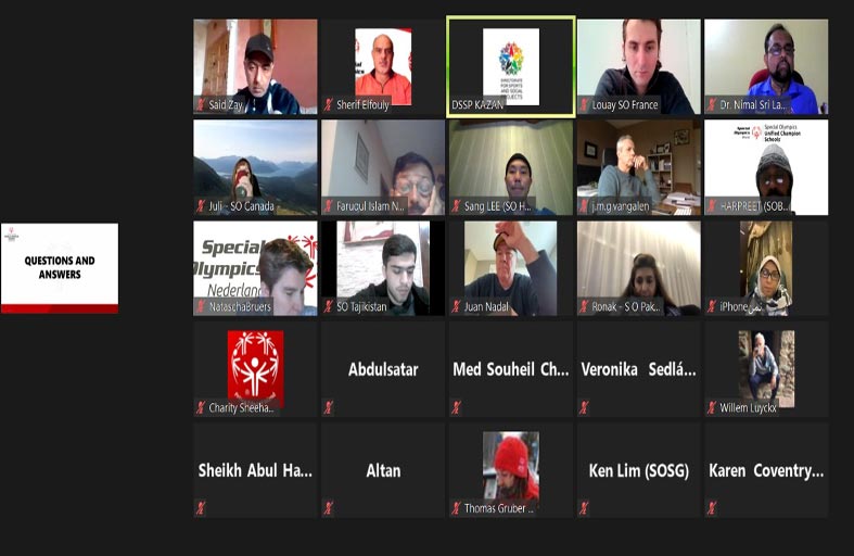 عمرو بدوي   مثَّل الإمارات   في أول اجتماع افتراضي للألعاب العالمية الشتوية للأولمبياد الخاص بقازان 2022