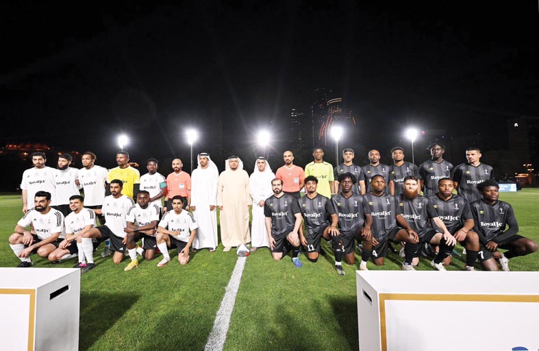 راشد العامري يفتتح بطولة كأس منصور بن زايد لكرة القدم 2024 