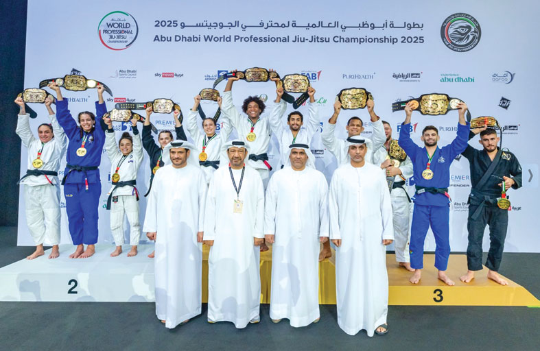 اتحاد الإمارات للجوجيتسو والفنون القتالية المختلطة يعلن أجندة بطولات موسم 2026 