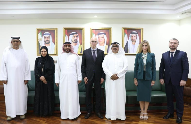 غرفة رأس الخيمة تستقبل السفير الأوكراني