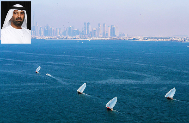 سباق القوارب الشراعية 43 قدما يزين شواطئ دبي السبت