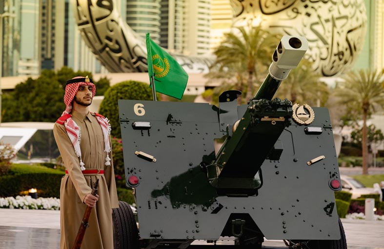 شرطة دبي تحدد 7 مناطق في الإمارة لمدافع عيد الفطر