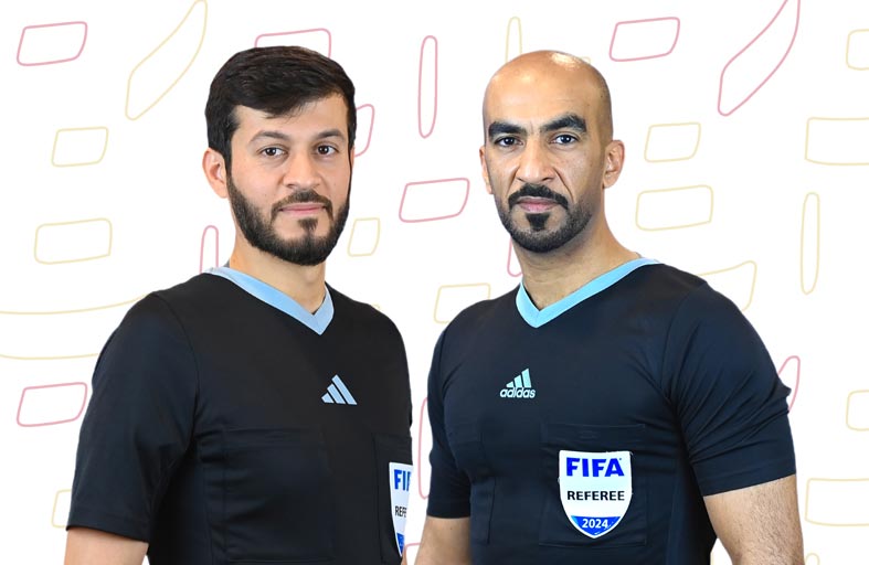 النقبي وآل علي يُديران مباراتين في تصفيات المونديال