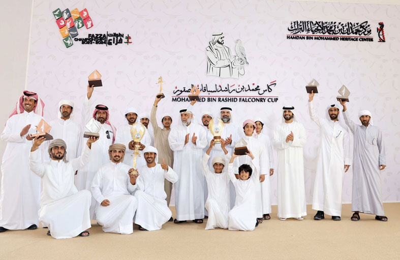 الحر وشاهين يحلقان بأرقام قياسية في كأس محمد بن راشد لسباقات الصقور