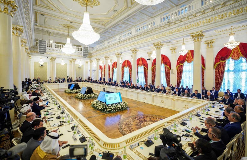 الشؤون الإسلامية تشارك في مؤتمر التعاون بين الأديان المنعقد في قازان