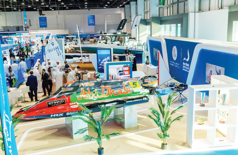 «أبوظبي للرياضات البحرية» يستعرض أحدث التقنيات في «المعرض الدولي للقوارب»