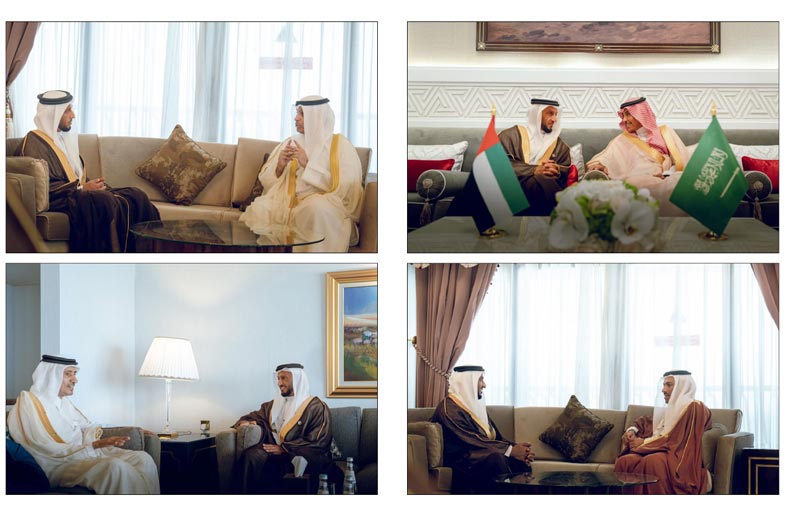 عبدالله آل حامد يلتقي وزراء إعلام السعودية والكويت والبحرين ورئيس المؤسسة القطرية للإعلام