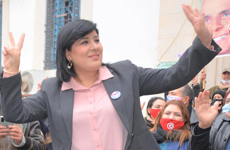 عبير موسي تدعو لسحب الثقة من رئيسي الحكومة والبرلمان