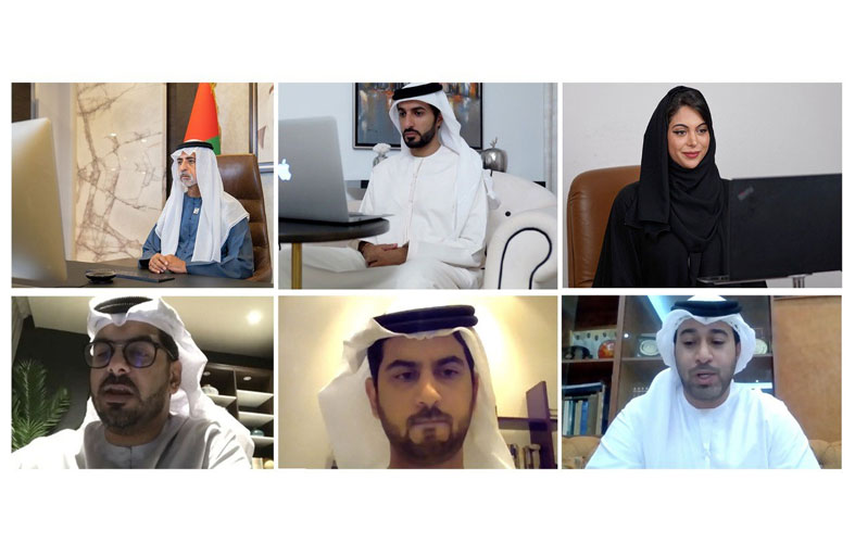 نهيان بن مبارك وراشد النعيمي يشهدان الحفل الافتراضي لتخريج 1140 مشاركا من دورات الربيع لـصندوق الوطن