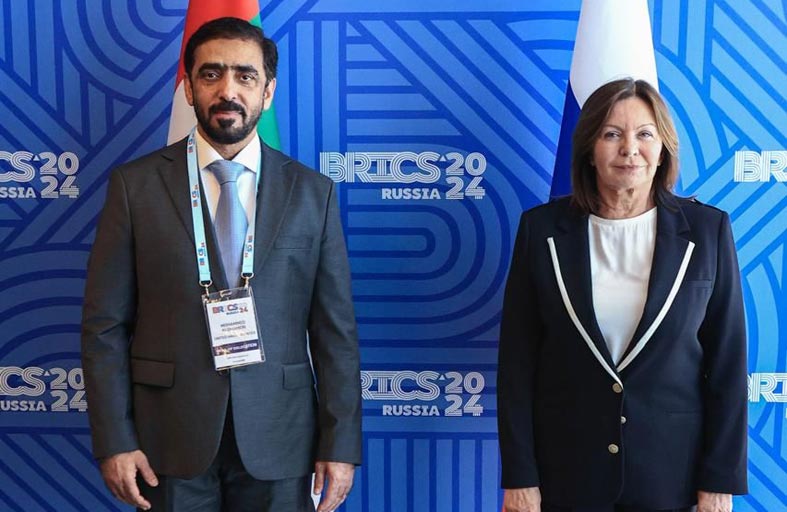 الإمارات تشارك في منتدى رؤساء المحاكم العليا لدول البريكس في روسيا