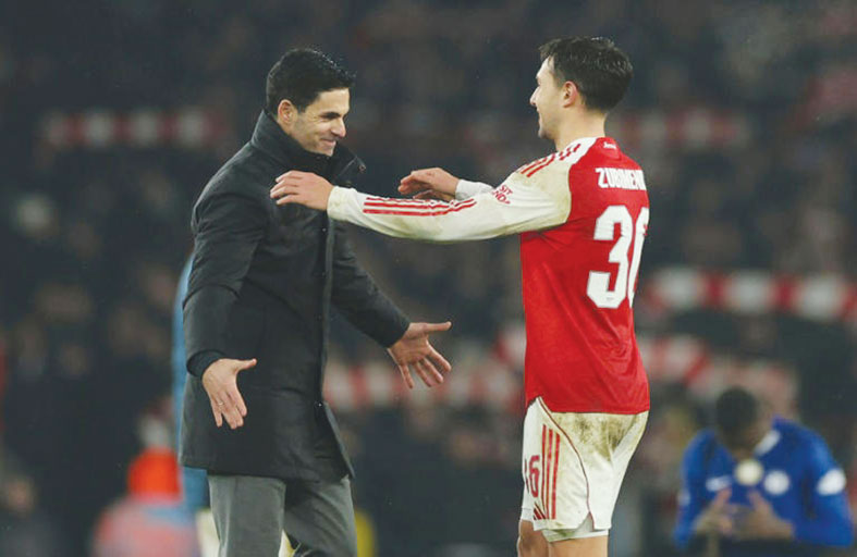 أرتيتا يدعم أرسنال للبناء على الشعور  السحري في نهائي كأس الرابطة 