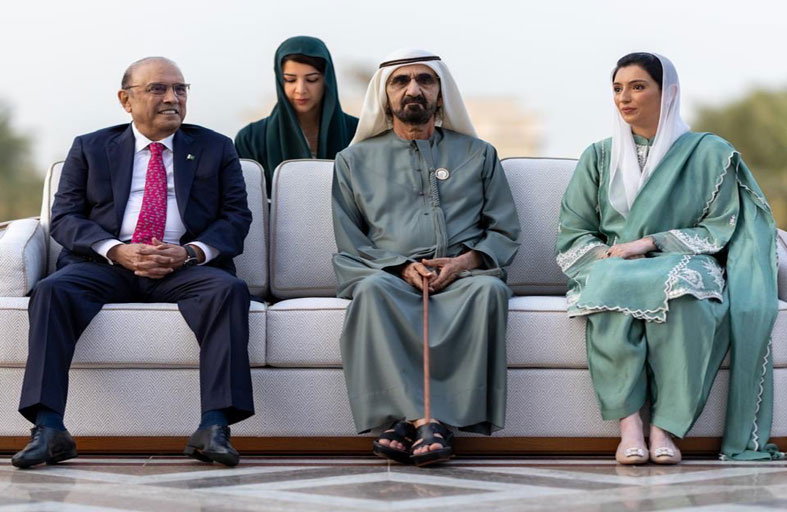 محمد بن راشد يبحث مع رئيس باكستان العلاقات الثنائية وسبل تعزيز التعاون المشترك في مختلف المجالات 