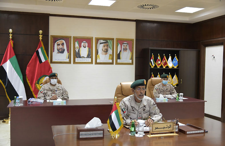 الرميثي يترأس اجتماع الدورة الـ 17 للجنة العسكرية العليا لرؤساء أركان القوات المسلحة بدول التعاون