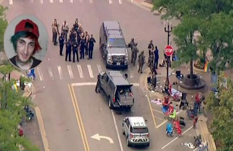 100 تهمة لمطلق النار  على مسيرة شيكاغو 