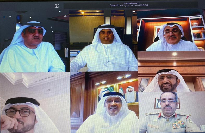 معهد دبي القضائي يعقد اجتماعه الثاني لمجلس الإدارة للعام 2020 عن بعد