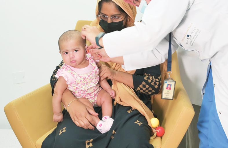 الاكتشاف والعلاج مبكراً أولوية أساسية لأي رضيع يشتبه في إصابته بفقدان السمع