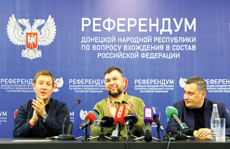 لوغانسك وخيرسون وزابوريجيا تطلب ضمها رسميا إلى روسيا