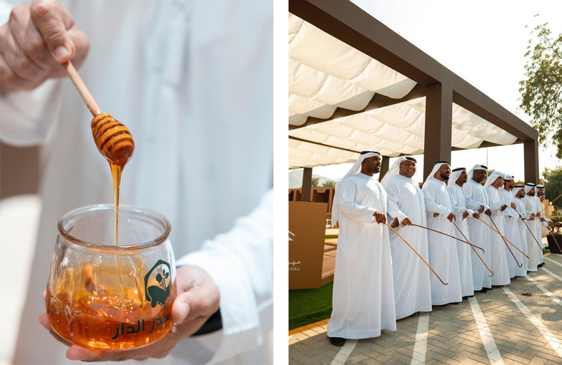 إقبال لافت على «مهرجان حتا للعسل»