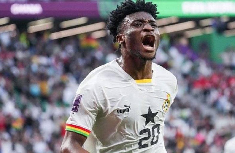 برشلونة معجب بإمكانات نجم غانا في المونديال