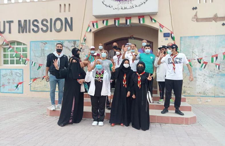 مفوضية كشافة رأس الخيمة تستقبل وفد نادي رأس الخيمة لأصحاب الهمم