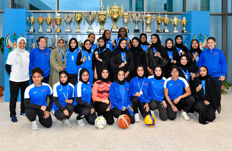 فرق جامعة الإمارات الرياضية تحصد المراكز الأولى في «كأس مدارس أبو ظبي للألعاب الرياضية» 2023