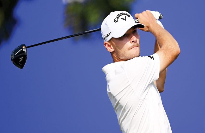 نيكولاي هوجارد يتأهب للمشاركة في بطولة دبي إنفيتيشنال العالمية للجولف