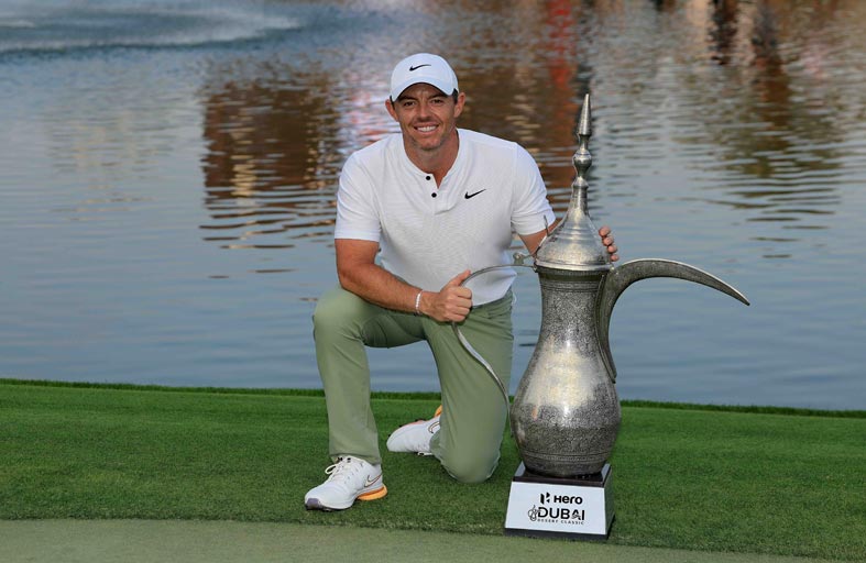 روري ماكلروي يؤكد الدفاع عن لقب بطولة هيرو دبي ديزرت كلاسيك في 2025 بحثاً عن التتويج القياسي للمرة الخامسة