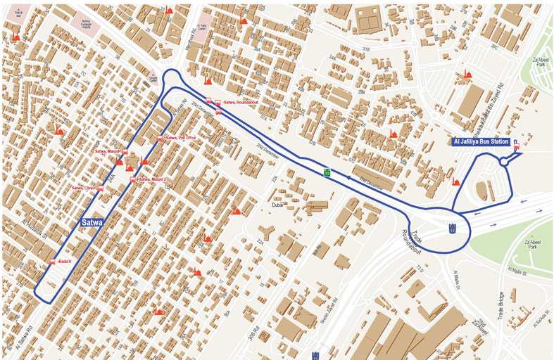 طرق دبي تطلق خطين جديدين للحافلات