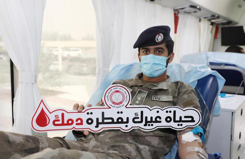 أكاديمية سيف بن زايد تنفذ مبادرة حياة غيرك بقطرة دمك