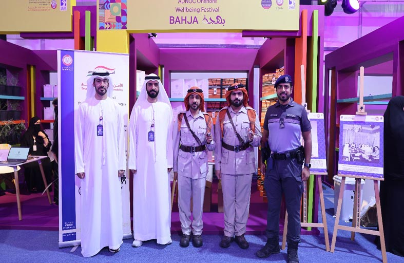 شرطة أبوظبي تسعد الجمهور بمهرجان «بهجة4» في الظفرة