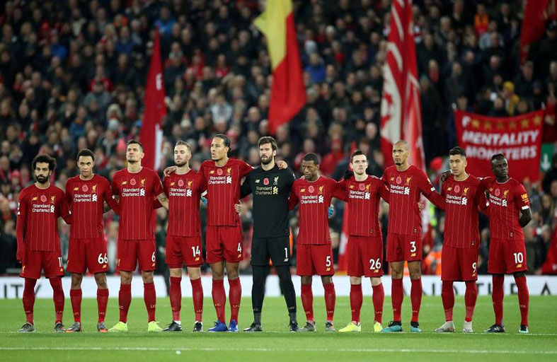 ليفربول يبحث عن الفوز الـ20 توالياً بدوري إنكلترا 