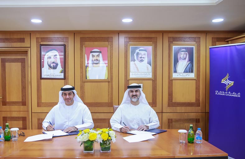 غرفة عجمان وشركة الاتحاد لخدمات الطاقة توقعان مذكرة تفاهم