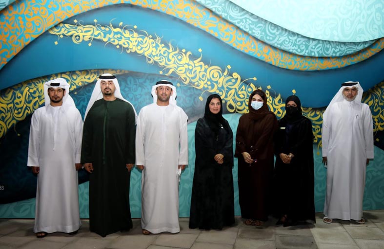 مدرج خورفكان يزهو بالعمل الفني مصلى يتسامى وزيرو 6 يحتضن جداريتي إحياء وإحساس حرف