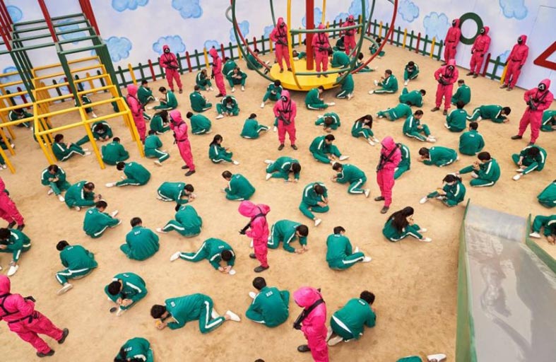 لعبة الحبار تزيد تعلم اللغة الكورية