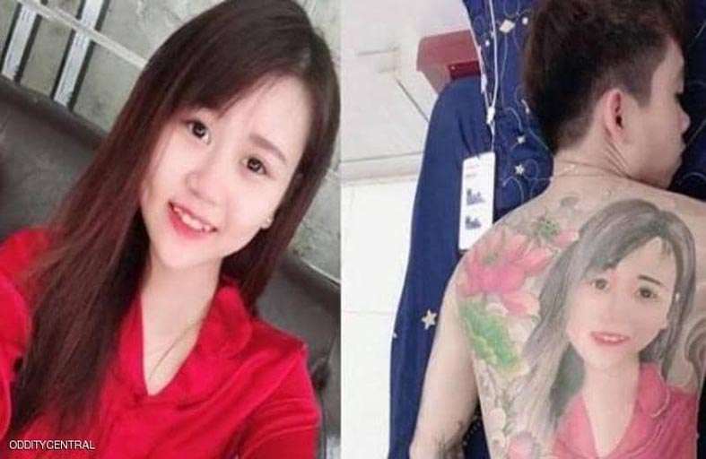 24 ساعة تحت إبرة الوشم.. والسبب محبوبته