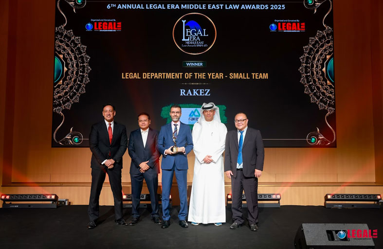 تتويج الإدارة القانونية في راكز بجائزة مرموقة ضمن جوائز ليجل إيرا الشرق الأوسط 2024-2025