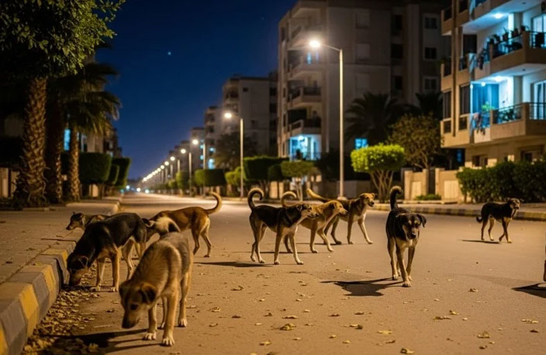 حبس سيدة سمّمت كلاباً أزعجها نباحها