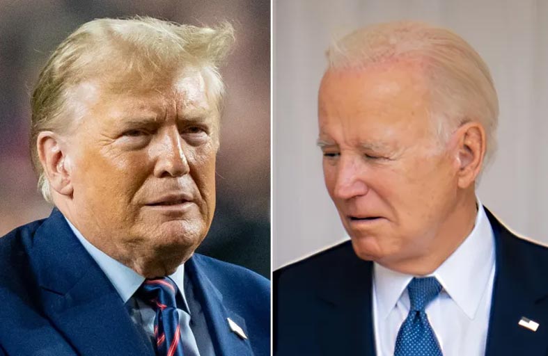 ترامب يطالب بايدن بإجراء «اختبار معرفي» 