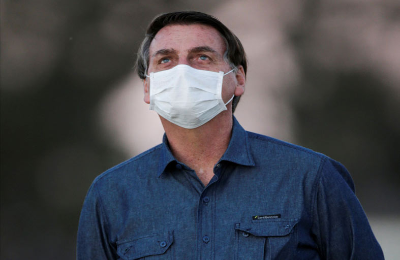 رئيس البرازيل لم يتعاف من الإصابة بكورونا