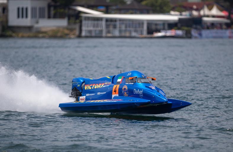 زوارق الإمارات تسابق الزمن اليوم في الجولة الـ 3 من بطولة العالم للفورمولا 1بإيطاليا