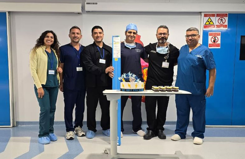 مستشفى القاسمي يجري أول عملية قسطرة لمريض ستيني بتقنية «Volt PFA»