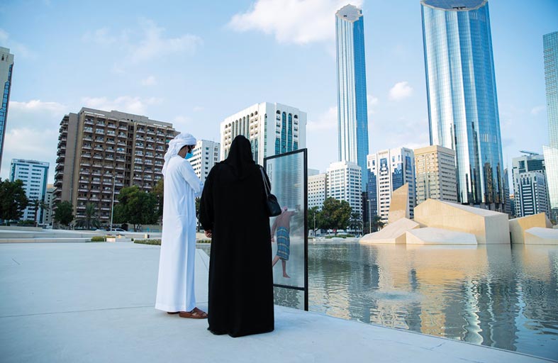 قصر الحصن يحتفل بالذكرى السنوية الثانية لافتتاحه مع باقة عروض بصرية مميزة في جميع أنحاء العاصمة