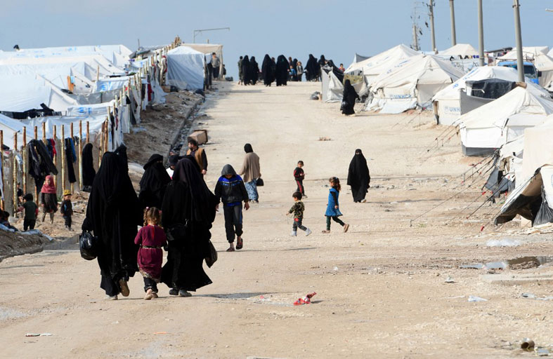 62 طفلاً توفوا بمخيم الهول في سوريا 