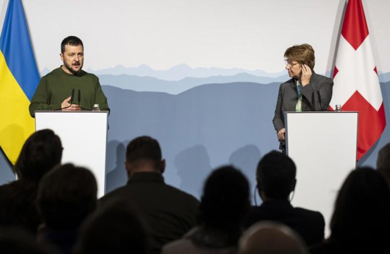 مؤتمر في سويسرا لإيجاد طريق السلام في أوكرانيا 