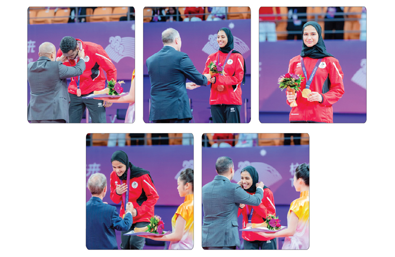 أبطال الجوجيتسو يواصلون تألقهم ويرفعون رصيدهم إلى 7 ميداليات في الألعاب الآسيوية