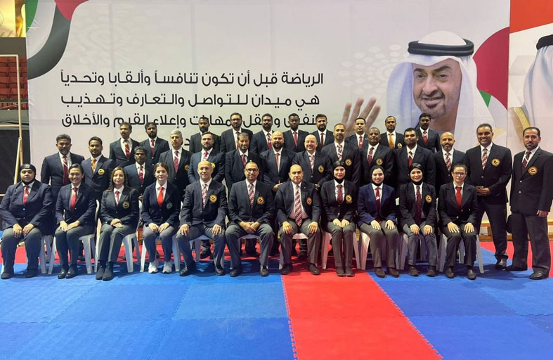 256 حكماً دولياً يشاركون في إدارة الدوري العالمي لشباب الكاراتيه بالفجيرة