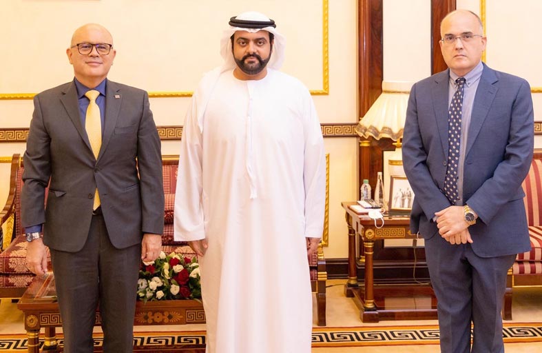 محمد الشرقي يستقبل وزير خارجية كوستاريكا